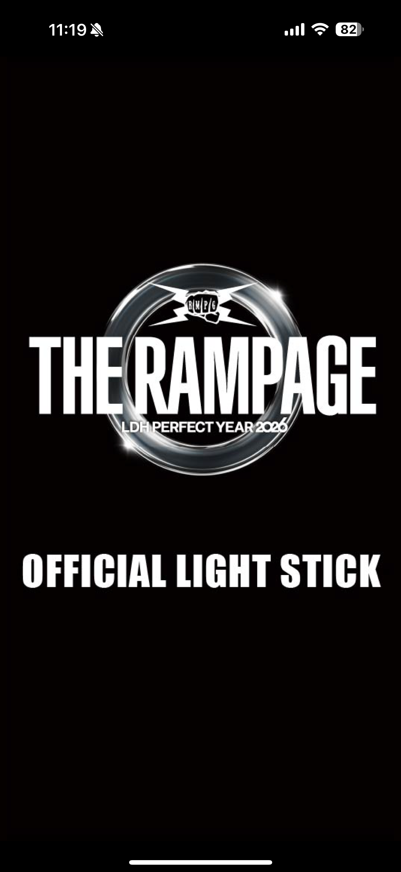 THE RAMPAGE OFFICIAL LIGHT STICK